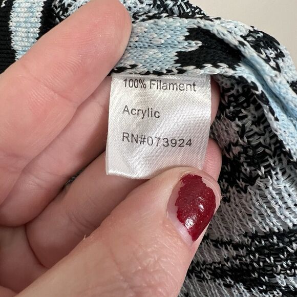 Y2K Ming Wang Tank Top Women Medium Zebra Bodycon Edgy Animal Retro Bold Casual - Picture 5 of 10